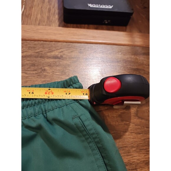 Outerknown Shorts Mens XL Green Polyester Swim Trunks Drawstring Beach Summer - Picture 4 of 8